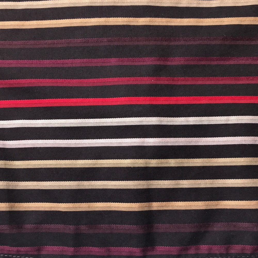 🎈SALE Coldwater Creek Classic Striped Blouse Size S No Iron Fitted Autumn Fall - Picture 3 of 15